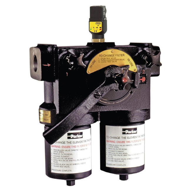 High Pressure In-Line Duplex Filter - 22PD-32PD Series